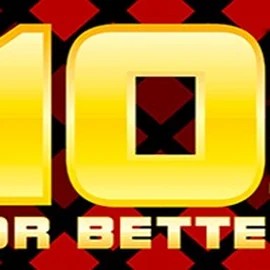 10s or Better slot logo by 1x2gaming at Duffspin Casino