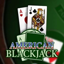American Blackjack online game logo by Habanero on dufffspin.co.uk