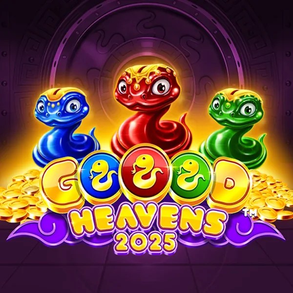 Goood Heavens logo by Rarestone Gaming Duffspin Casino