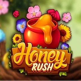Honey Rush slot visual from Play'n GO available on dufffspin.co.uk