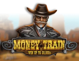 Money Train slot logo by Relax Gaming at Duffspin Casino