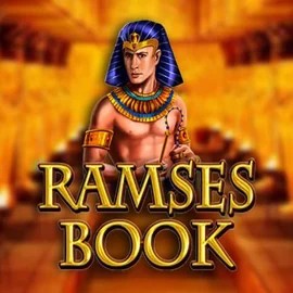 Ramses Book logo by Gamomat at Duffspin Casino