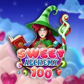 Sweet Alchemy 100 by Play'n GO, showcased at dufffspin.co.uk – game logo